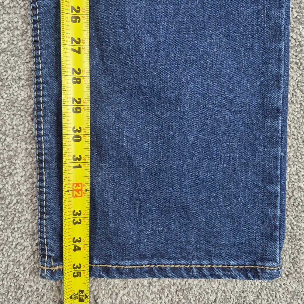 Ariat M4 Relaxed Boot Cut Jeans Mens 32x36 Blue Denim Western Workwear Quentin - Picture 6 of 10